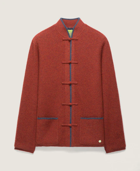 Piped Tang Cardigan
