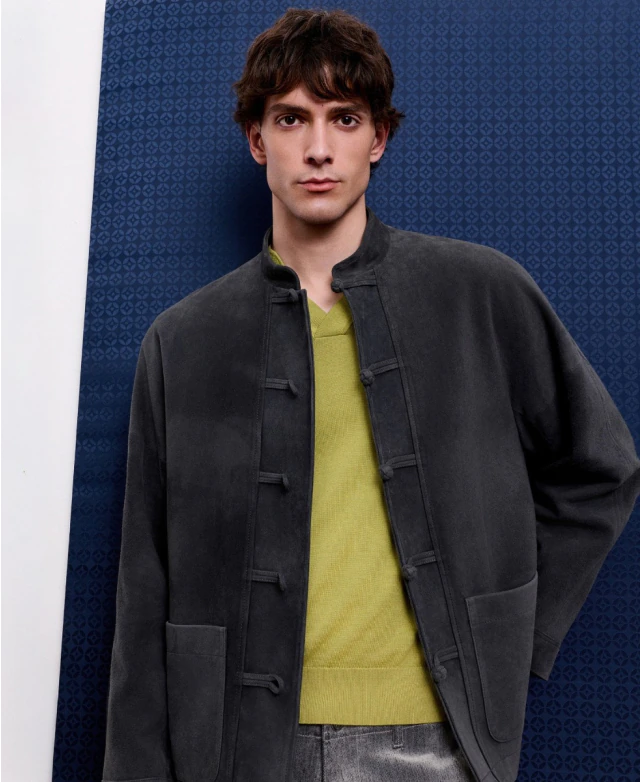 Suede Tang Jacket