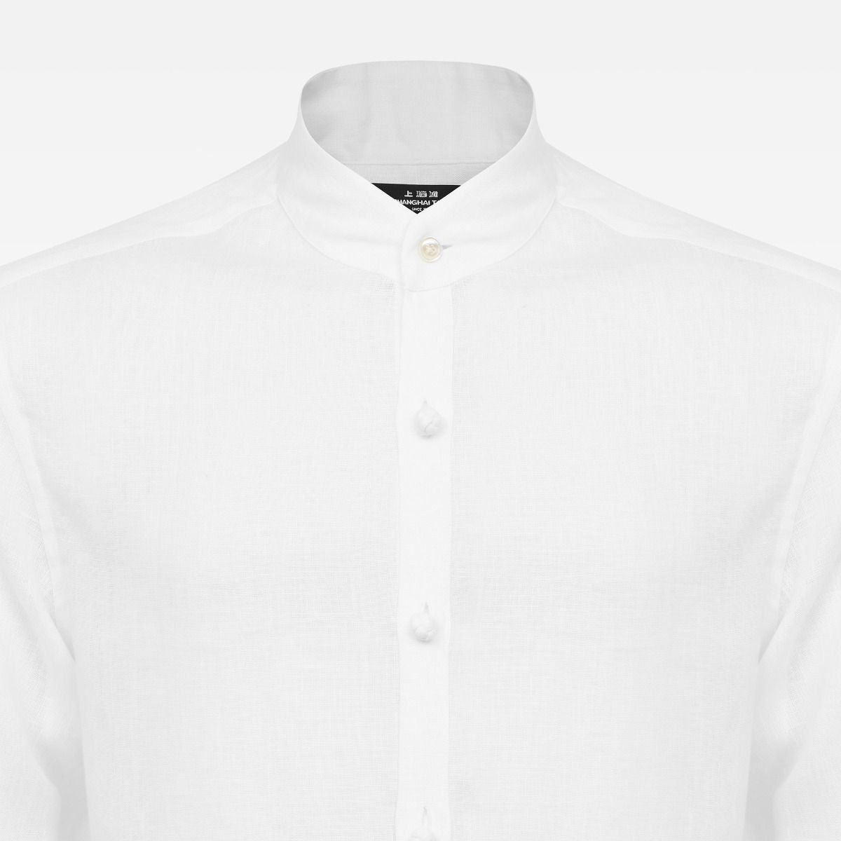iQ2 Chinese Collar Men's Long Sleeve Linen Shirt – Thilakawardhana