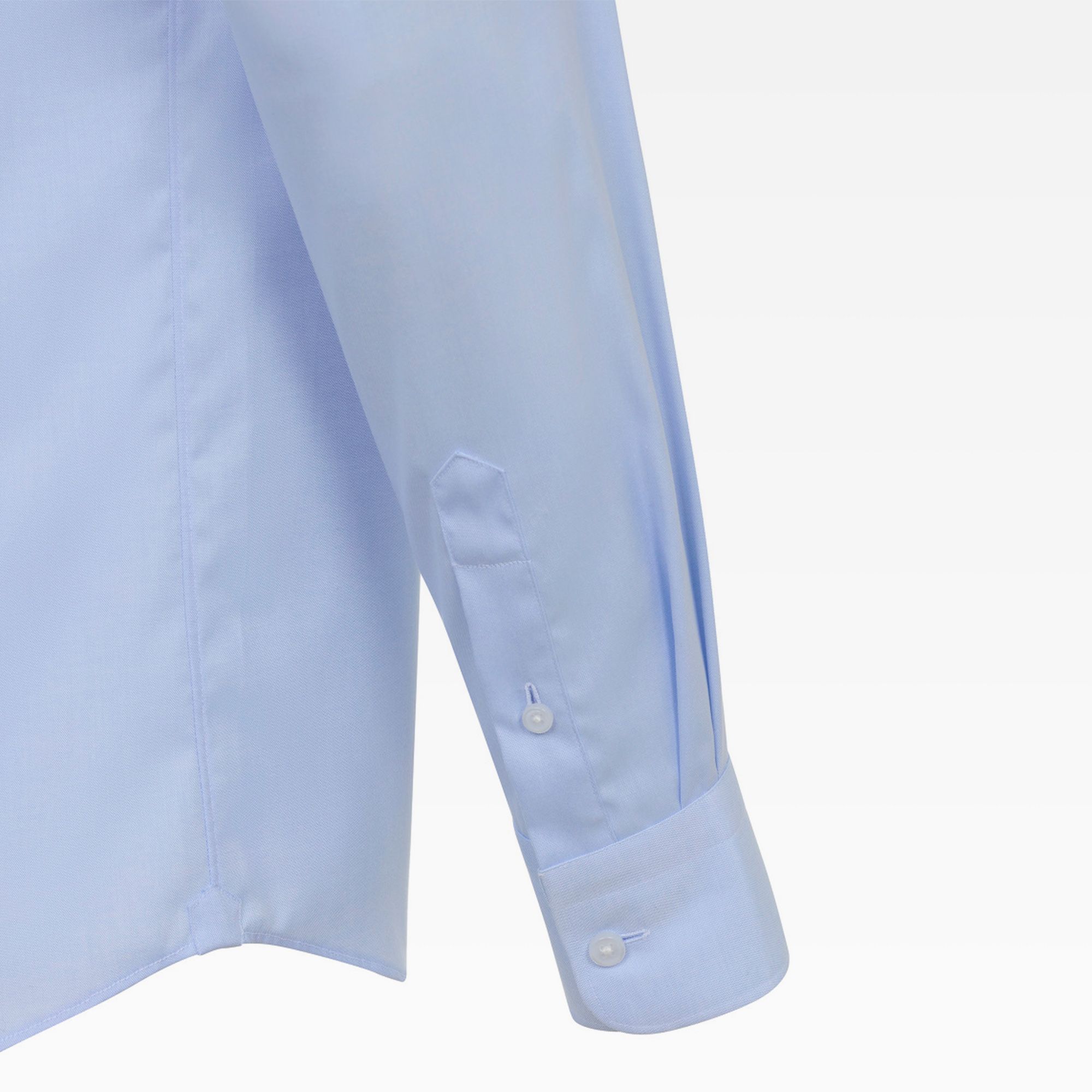 Mandarin collar shirt with hidden placket L/S Style: 30-29492