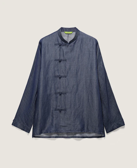Denim Buttoned Shirt