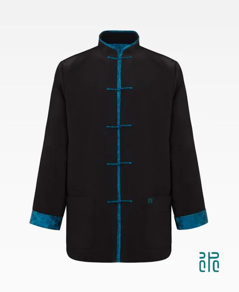 'Five Elements' Double-Sided Silk Tang Jacket