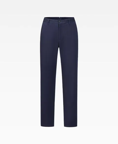 Washed Cotton Casual Pants